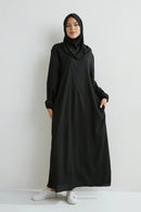 Muslim Dresses Women Maxi Dresses Mujer Vestidoes Female Loose Dresses Full Sleeve Printed Floral Casual Robe Long Dress - M & M Global