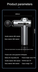 99 Level Massage Gun Fascia Deep Muscle Relax Body Neck Massager Electric Fitness Equipment Noise Reduction Male Female - M & M Global