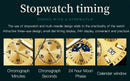 OLEVS Watches For Men Classic with Date Dress Luxury Big Face Waterproof Luminous Men's Wrist Watch Stainless Steel Men Watch - M & M Global