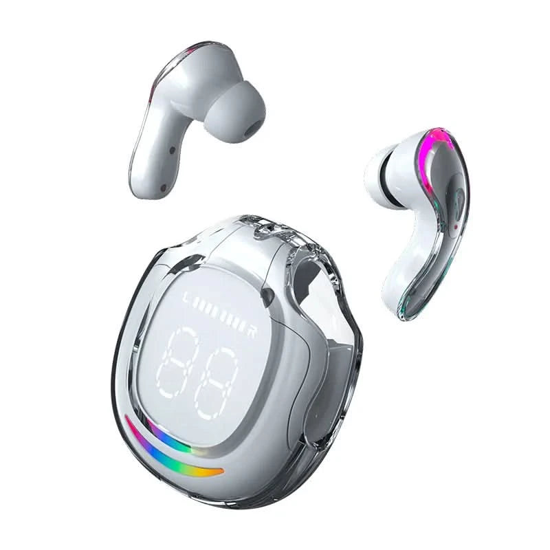 GreatWall 5.3 screen digital display video game wireless headset high endurance low latency sports wireless headset