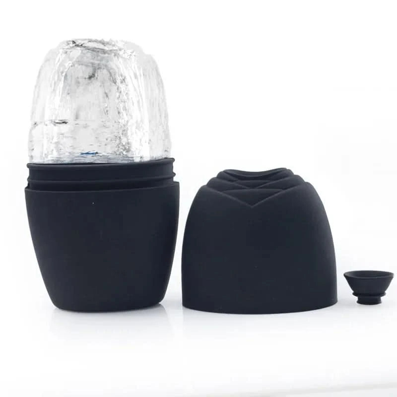 Skin Care Face Lifting Contouring Tool Silicone Ice Cube Trays Ice Globe Ice Balls Face Massager Facial Roller Reduce Acne - M & M Global