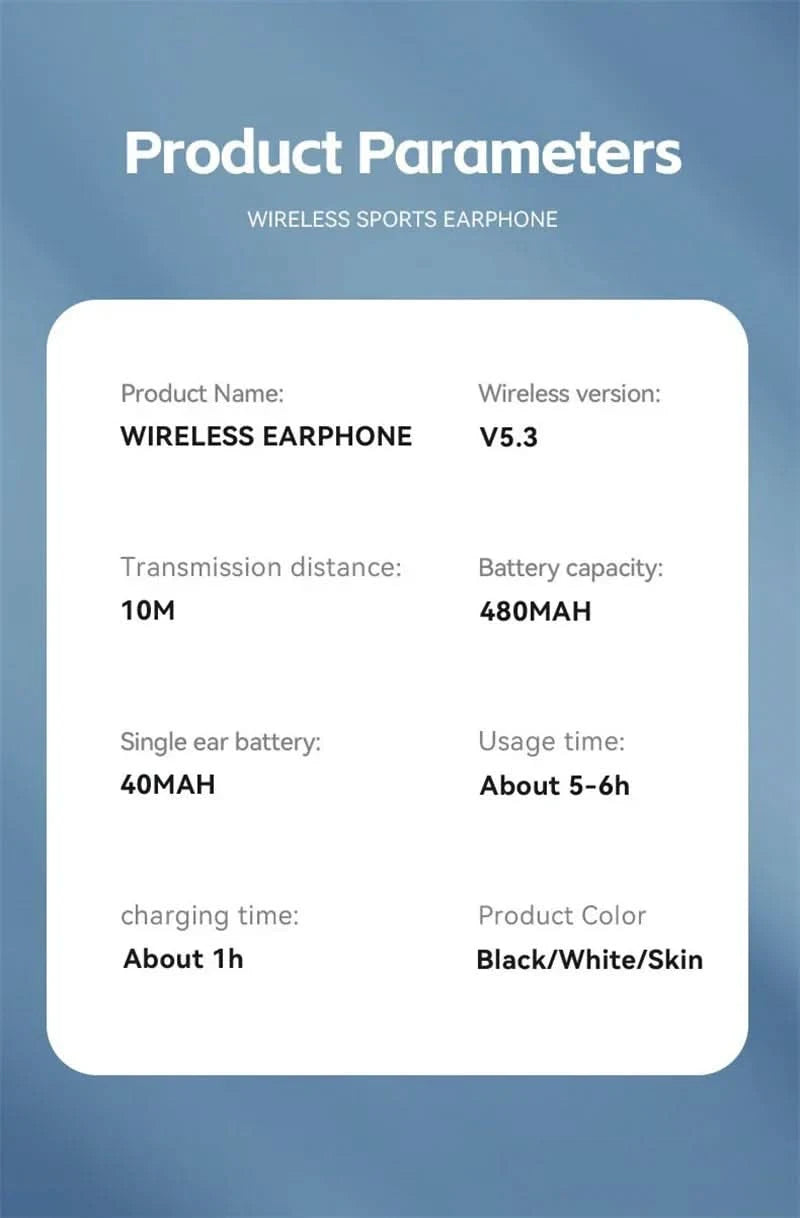 Sony Wireless Earbuds Bluetooth Headset Charging Noise Reduction Earphones Bone Conduction Headphones Cable Sport With Mic free
