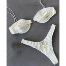 Solid Micro Bikinis Sexy Women Swimsuits Female Swimwear 2024 Bikini Set Bathing Suit Swimming Suits Beachwear Solid Biquini - M & M Global