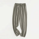 Boy Girl Breathable Bamboo-Cotton Long Pants for Children Unisex Style Elastic Waist Summer Sleepwear Kids Nightwear Trousers - M & M Global