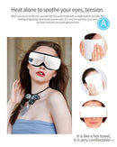Smart Eye Massager Rechargeable Eye Mask For Dark Circles, Puffiness Dry Eyes Fatigue Relief Perfect For Sleep & Travel - M & M Global