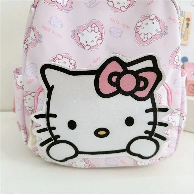 Kawaii Hello Kitty Kuromi Cinnamoroll Backpacks Cute Cartoon My Melody Pochacco Pompom Purin Anime Storage School Bag Sac A Dos - M & M Global