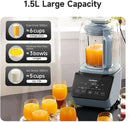 Soymilk Maker Machine with Soundproof Shield, Hot and Cold Blender for Soymilk, Juice, Milkshake and Soup, Low Noise Cooking Ble - M & M Global