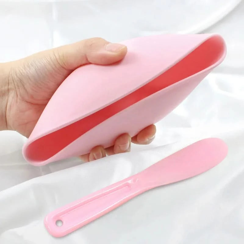 Non-Toxic Mixing Bowls Multi-Purpose Silicone Lightweight Facial Supplies Eco-Friendly Skincare Tools for Beauty Salon - M & M Global