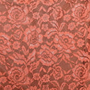 Mozision Floral Lace Sexy Maxi Dress For Women Orange Spaghetti Strap Sleeveless Backless Bodycon Club Party Long Dress Elegant - M & M Global