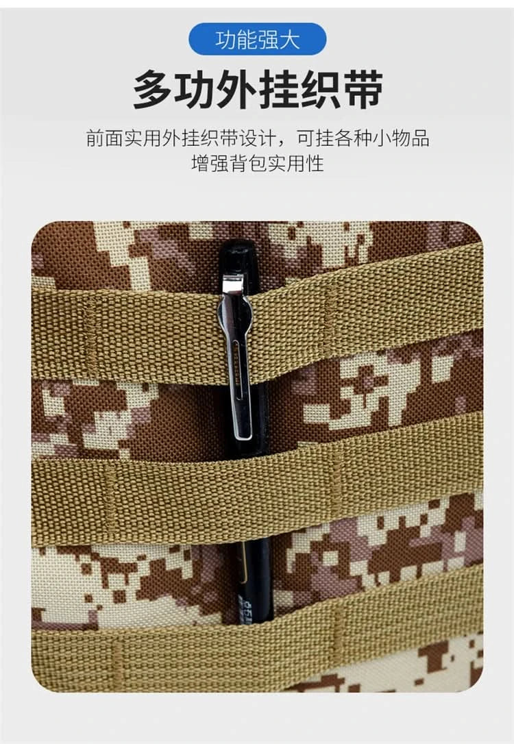 High Quality Large Capacity Outdoor Tactical Backpacks Waterproof Multi Functional hiking bag Outdoor Trekking  Camping Backpack - M & M Global