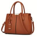 2024 new European and American foreign trade women bag lychee pattern fashion handbag shoulder bag oblique span bag - M & M Global