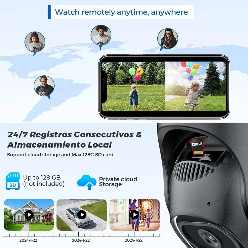 ANBIUX Smart Security Camera - M & M Global