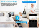 KERUI 5MP 4K Tuya Smart Mini WiFi IP Camera Indoor Wireless Home Security AI Human Detect CCTV Surveillance Camera Auto Tracking - M & M Global