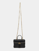 2024 summer new fashion all-in-one black single shoulder popular portable hard fashion small square bag - M & M Global