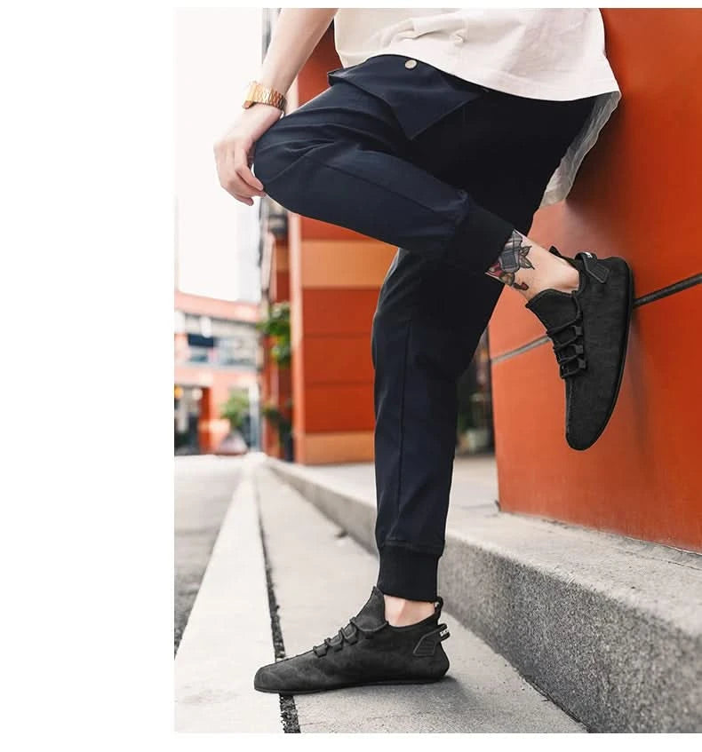 YRZL Men Mesh Loafers Driving Moccasins High Quality Flats Walking Shoes Breathable Non Slip Casual Loafers Summer Mens Shoes - M & M Global