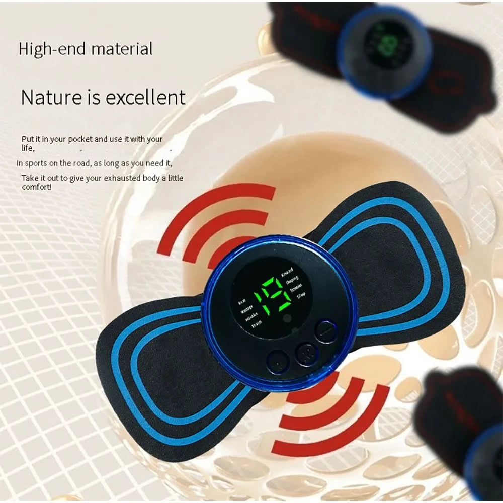 Multi functional intelligent mini massage stick portable neck massager shoulder and neck massage stick USB charging model - M & M Global