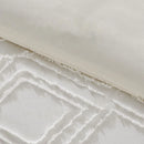 1515/5000 7-Pcs Bohemian tufted Comforter sets, soft comfort, Bedding Sets, room decor, all-season, Queen/King