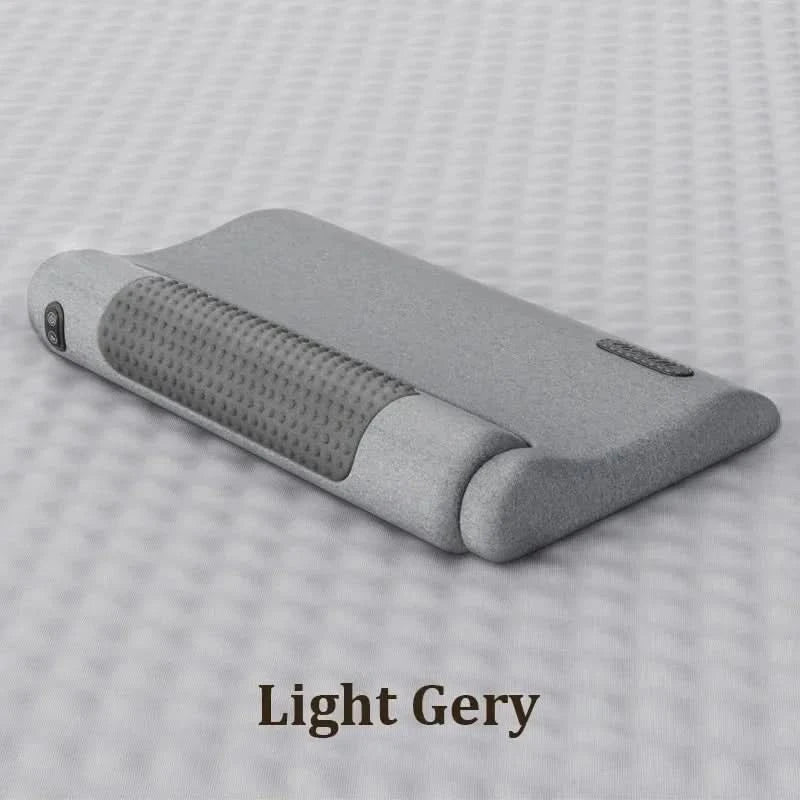 Heating Vibration Neck Massager Electric Cervical Pillow Back Traction Relax Sleeping Shoulder Neck Trapezius Muscle Massager - M & M Global