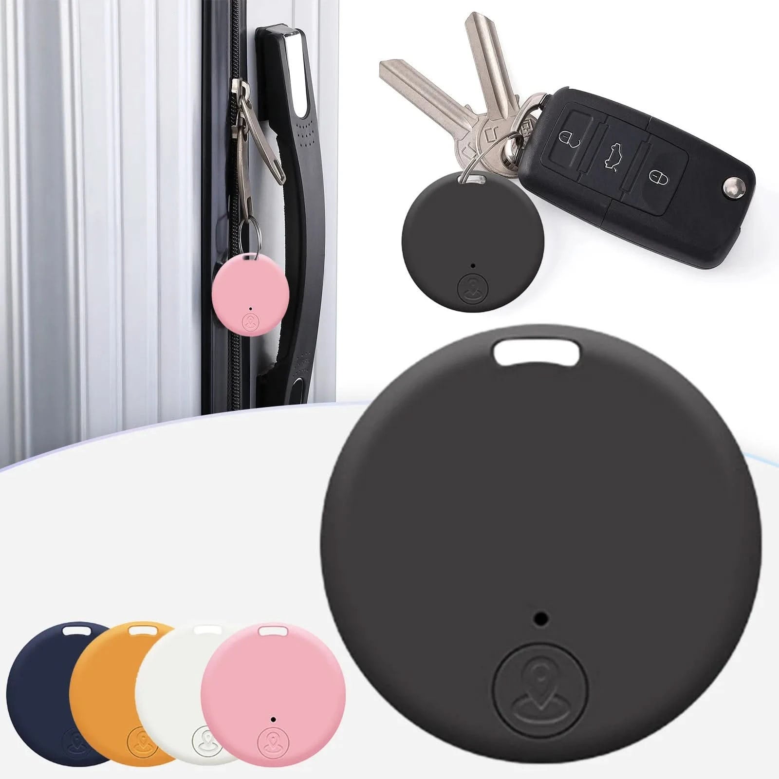 Mini GPS Locator AntiLost Alarm Wallet Keychain Smart Tag Bluetooth-Compatible Tracer Keychain Dog Pet Child Tracker Key Finder - M & M Global