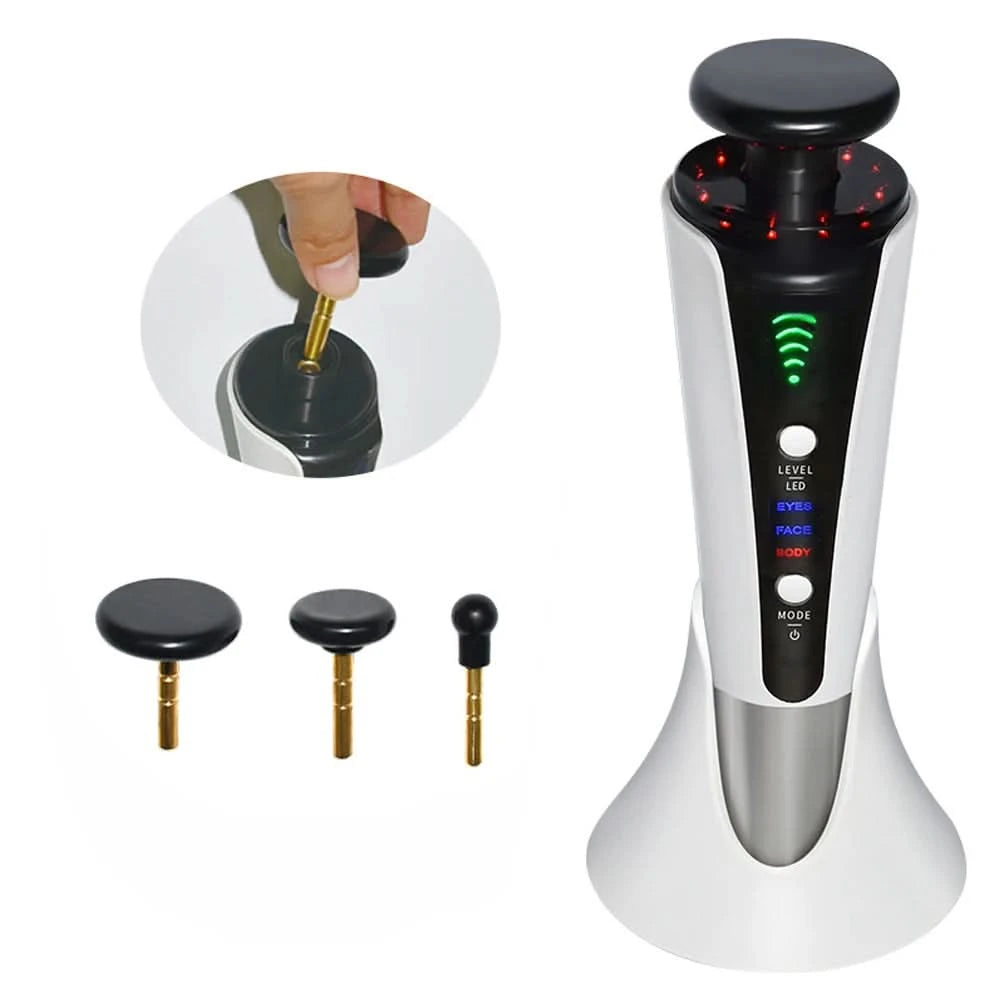 NEW 3 In 1 Skin Lifting Red Light Machine for Face Body Facial Rejuvenation Tighten Eye Bag Remove Chin V-line Up Beauty Device - M & M Global
