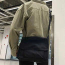 Women's Casual Canvas Messenger Bag Minimalist Crossbody Shoulder Sling Handbag for Students - M & M Global