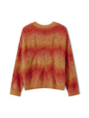Women s Cable Knit Sweater Long Sleeve Turtleneck Ombre Color Block Chunky Pullover Cozy Winter Jumper for Cold Weather