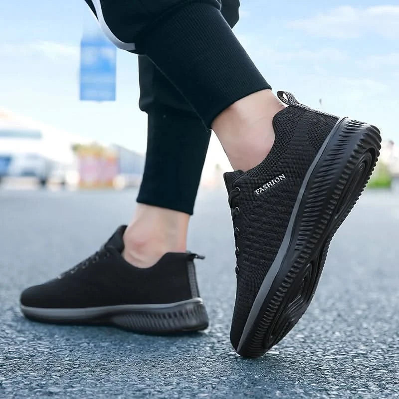 Light Men Sneakers Breathable Mesh Casual Shoes For Men Summer Sport Shoes For Running Plus Size 39-47 Walking Footwear - M & M Global
