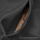 2025wish Women's Fleece Lined Hoodie Pure Color Long Sleeve Zipper Closure Comfortable Fit Sweatshirt for Autumn And Winter