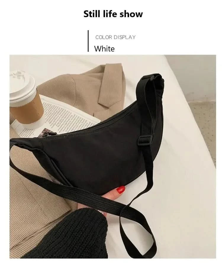 Ladies' fashionable leather PU handbag, designer shoulder bag, crossbody bag, armpit bag - M & M Global