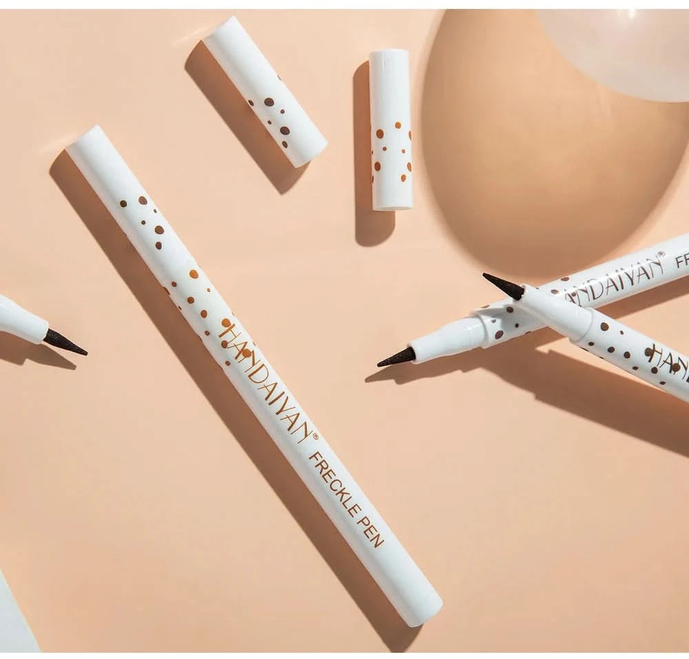 HANDAIYAN Natural Fake Freckle Pen Quick-Drying Waterproof Spot Pencil Makeup Tool for Facial Lifelike Fake Freckles Cosmetics - M & M Global