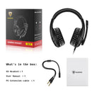 NUBWO U3 Xbox One PS4 Gaming Headset PC Mic Laptop Computer Stereo Headphones with Microphone for Playstation 4Xbox 1 Controller