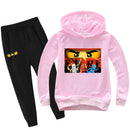 2-13 years Spring Autumn Children Clothing Sets  Kids Clothes Baby Boys Hoodies Pants 2 Pcs Set Tracksuit Anime Outwear Coat - M & M Global