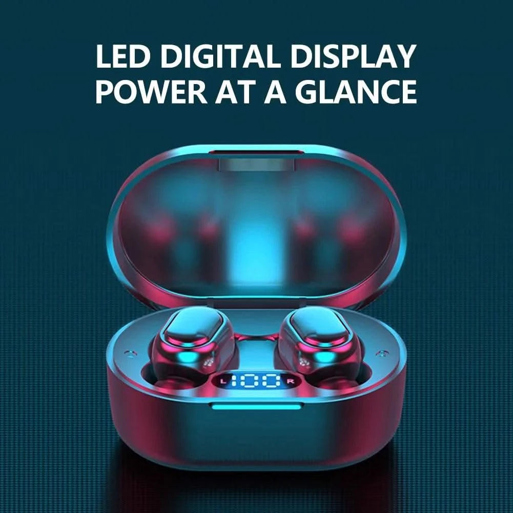 E7S TWS Wireless Headphones Bluetooth Earphones HIFI Lossless Sound Headsets Sport Waterproof Earbuds For All Smartphones - M & M Global