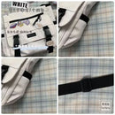 Harajuku Versatile Messenger Bag, Retro Street Crossbody Bag, Student School Canvas Bag,Casual Large Capacity Shoulder Bag - M & M Global
