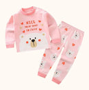Children Kids Clothes Sets  Boys Girls Suit Pajamas Clothinng Pants Cartoon Autumn Winter Sleepwear Outfits - M & M Global