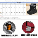 Women's Winter Snow Boots for Women 2026 New Faux Fur Long Plush Snow Boots Woman Platform Shoes Warm Cotton Couples Ankle Boots