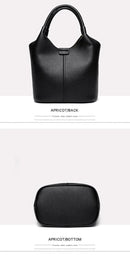 Soft Leather Handbags for Women Vintage Shoulder Bag Luxury Designer Ladies Large Capacity Bags Sac A Main - M & M Global