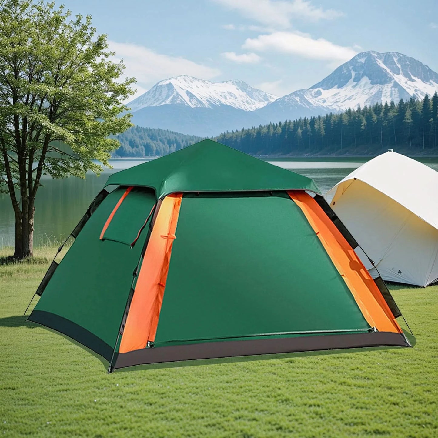 Outdoor Automatic Quick Open Tent Waterproof Camping Tent 3-4 Person Instant Setup Tent 3-4 Person Instant Setup Tent