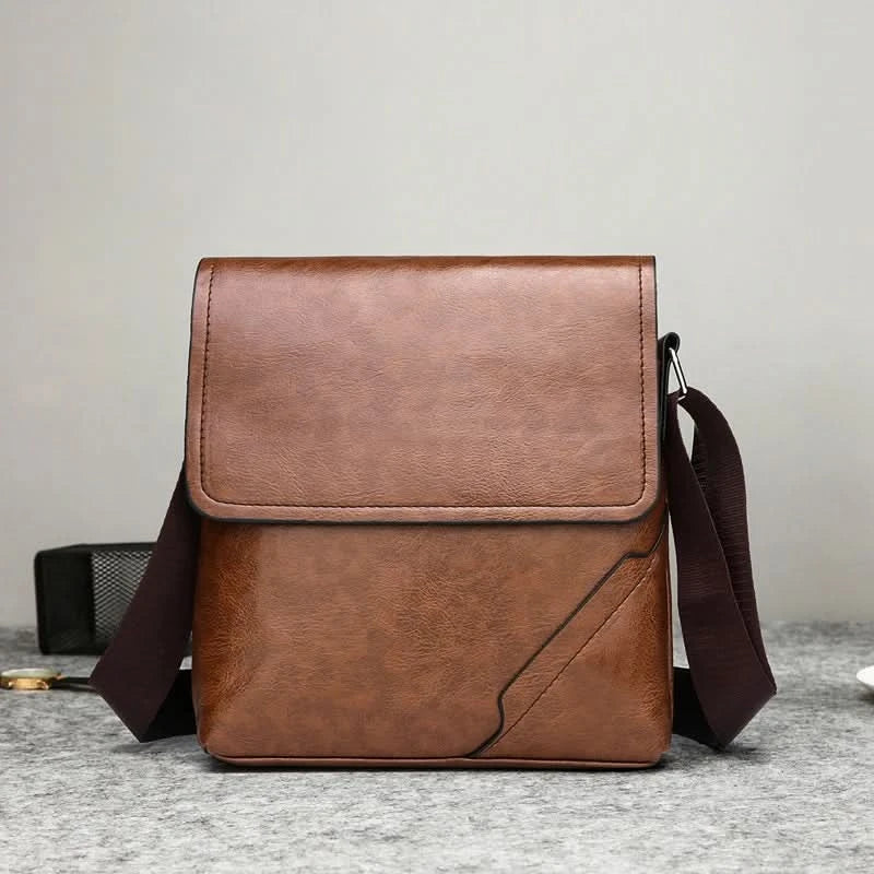 Men's crossbody bag, travel shoulder bag, lightweight men's wallet, small casual crossbody bag, work travel - M & M Global
