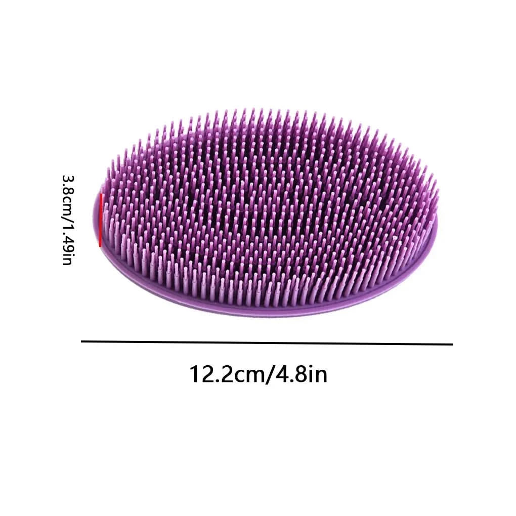 Soft Silicone Body Brush Wash Bath Shower Exfoliating Skin Fit For Baby Bath Shampoo Facial Massage Brush Supplies Dropship - M & M Global