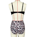 Vintage High Waist Bikinis 2025 Women Push Up Swimwear Printed Swimsuit Female Beachwear Summer Bathers Bathing Suit Swimming - M & M Global