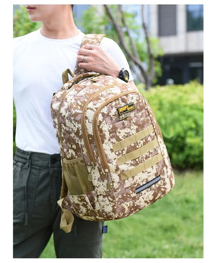 High Quality Large Capacity Outdoor Tactical Backpacks Waterproof Multi Functional hiking bag Outdoor Trekking  Camping Backpack - M & M Global