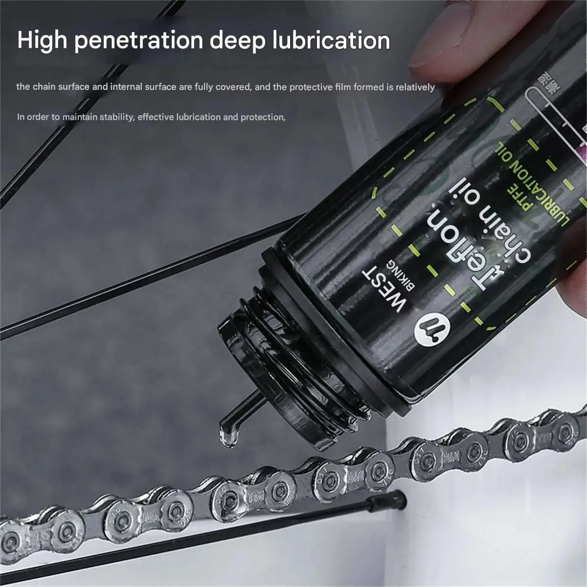 West Rider bicycle chain oil bicycle maintenance lubricant bicycle chain maintenance oil cycling equipment - M & M Global