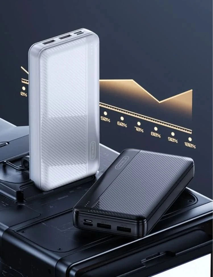 Large Capacity Power Bank 200000mAh 20000mah Fast Charging Portable for Android Mobile Phone Universal BCAK - M & M Global
