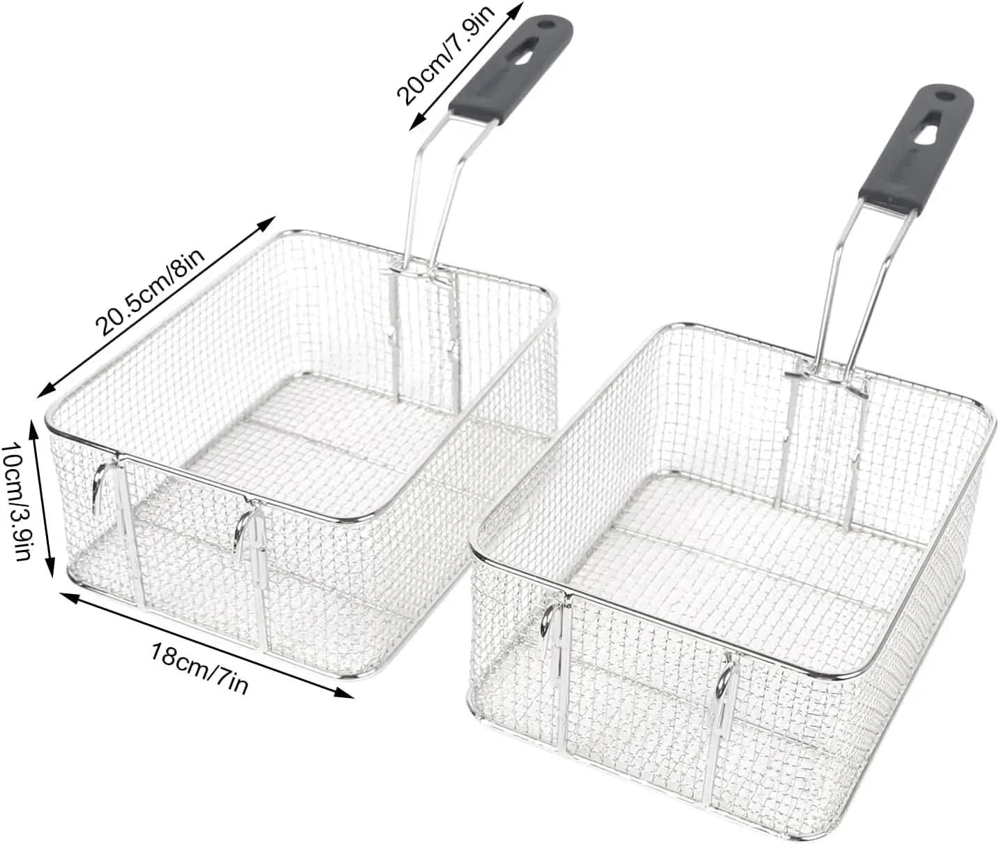 Propane Deep Fryer, Commercial Deep Fryer Propane Outdoor Fryers With Baskets Propane Stainless Steel Outdoor Fish Fryer for Hom - M & M Global