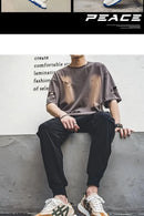 New men's trendy versatile casual sports shoes, men's thick-soled lightweight non-slip breathable trendy shoes кроссовки мужские - M & M Global