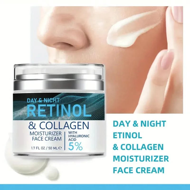 ENVISHA Face Skin Care Retinol Collagen Cream Anti-aging Wrinkle Deep Hydration Moisturizing Skin Health Whitening Exfoliation - M & M Global