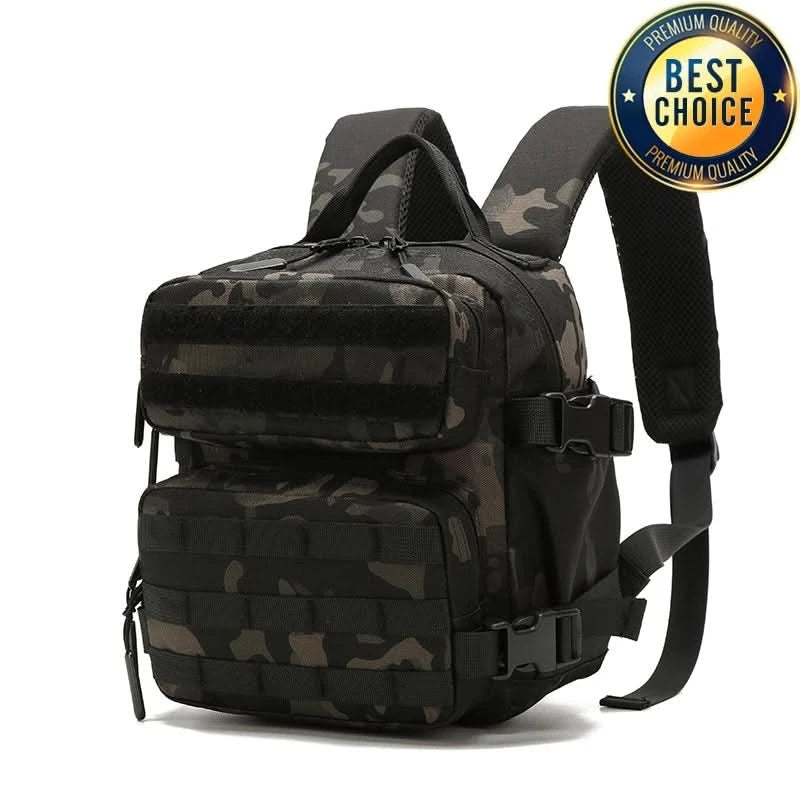 New Camping Hiking Backpack Tactical Molle 900D Men&Women School Bag Outdoor Gym Ruckdack Shoulder Pack with Dual Cup Holder - M & M Global