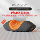 Electric Neck Massager Pillow Cervical Stretcher Heating Vibration Massage Back Traction Orthopedic Sleeping Pillows Support - M & M Global