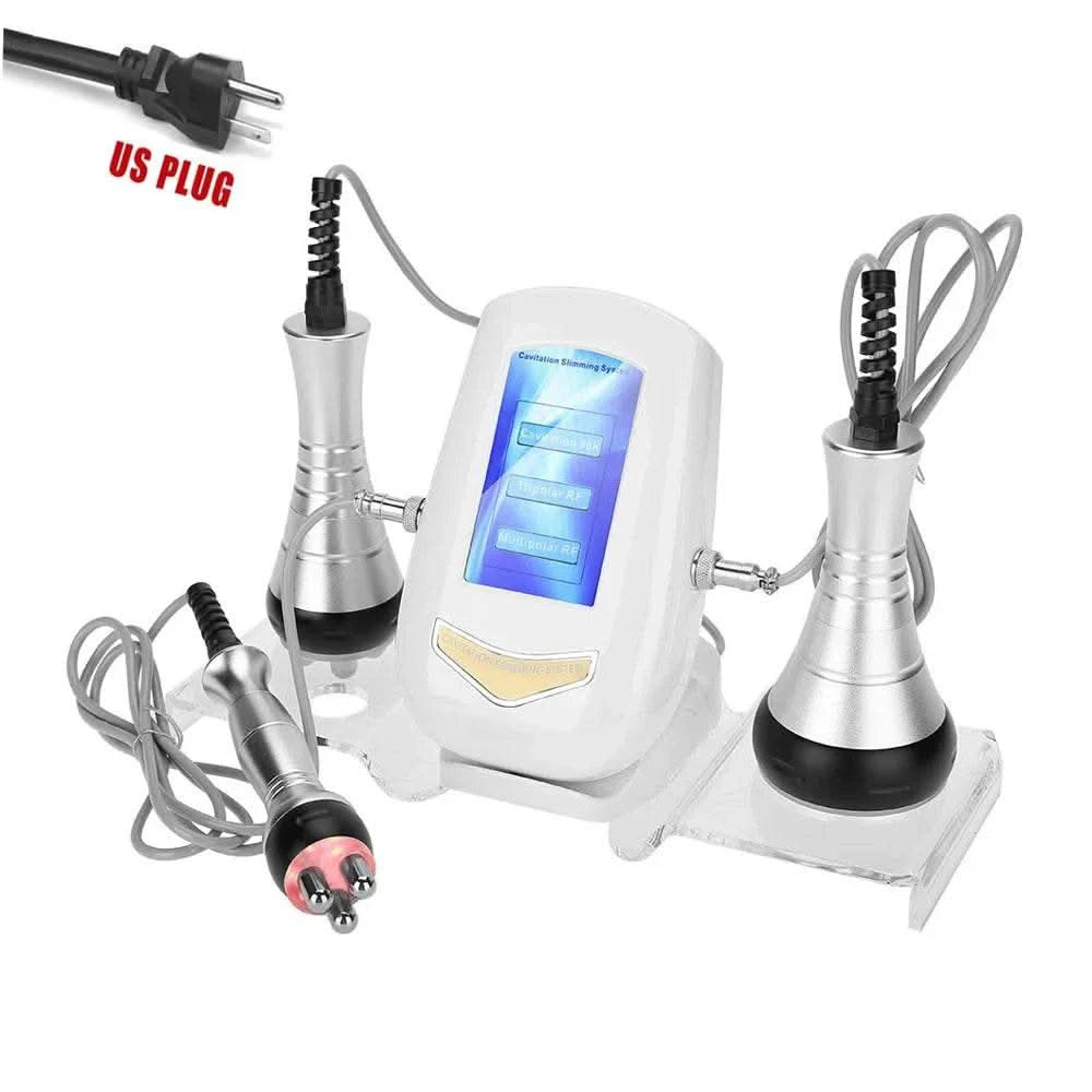 AOKO Metal Head 40K Cavitation Fat Burn Body Slimming Massage Machine Weight Loss Facial Skin lifting Tightening Beauty Device - M & M Global